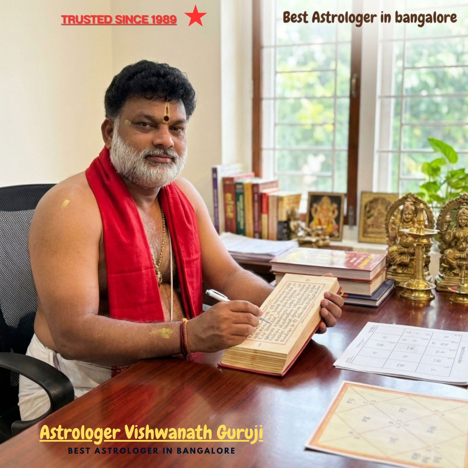 Pandit Sri Vishwanath Guruji — Sri Panchamukhi Astro Centre